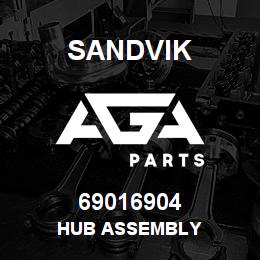 69016904 Sandvik HUB ASSEMBLY | AGA Parts