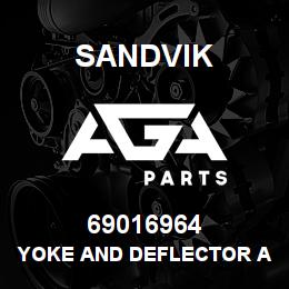 69016964 Sandvik YOKE AND DEFLECTOR ASSY | AGA Parts
