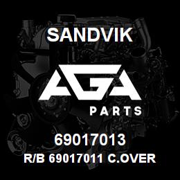 69017013 Sandvik R/B 69017011 C.OVER - SPIDER RB | AGA Parts