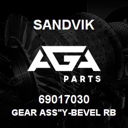 69017030 Sandvik GEAR ASS'Y-BEVEL RB | AGA Parts