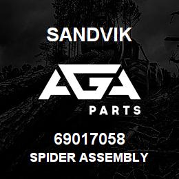 69017058 Sandvik SPIDER ASSEMBLY | AGA Parts