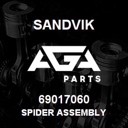 69017060 Sandvik SPIDER ASSEMBLY | AGA Parts