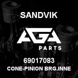 69017083 Sandvik CONE-PINION BRG.INNER SEE 69017239RB | AGA Parts