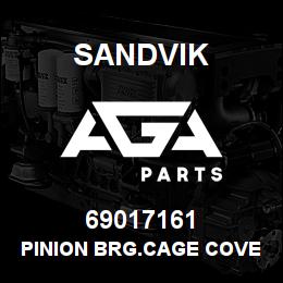 69017161 Sandvik PINION BRG.CAGE COVER CAPSCREW | AGA Parts