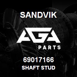 69017166 Sandvik SHAFT STUD | AGA Parts