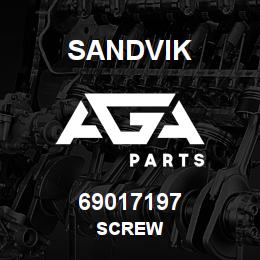 69017197 Sandvik SCREW | AGA Parts
