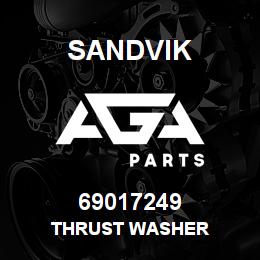 69017249 Sandvik THRUST WASHER | AGA Parts