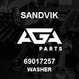 69017257 Sandvik WASHER | AGA Parts
