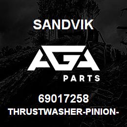 69017258 Sandvik THRUSTWASHER-PINION-OUTER | AGA Parts