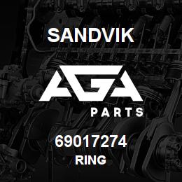 69017274 Sandvik RING | AGA Parts