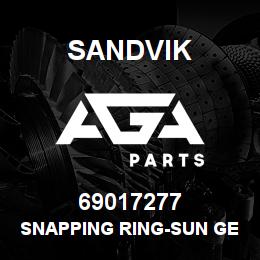 69017277 Sandvik SNAPPING RING-SUN GEAR RETAIN. | AGA Parts