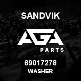 69017278 Sandvik WASHER | AGA Parts
