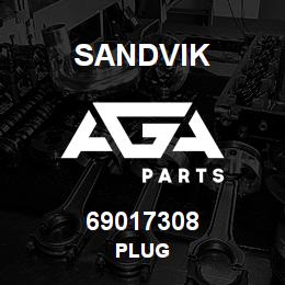 69017308 Sandvik PLUG | AGA Parts