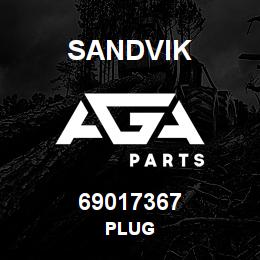 69017367 Sandvik PLUG | AGA Parts
