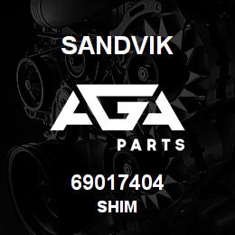 69017404 Sandvik SHIM | AGA Parts