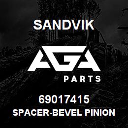 69017415 Sandvik SPACER-BEVEL PINION BRG. 0.219 | AGA Parts