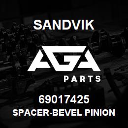69017425 Sandvik SPACER-BEVEL PINION BRG. 0.222 | AGA Parts