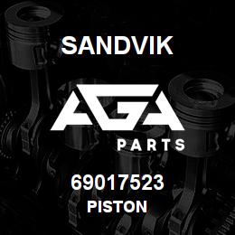 69017523 Sandvik PISTON | AGA Parts