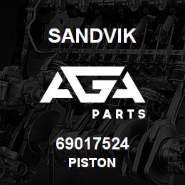 69017524 Sandvik PISTON | AGA Parts