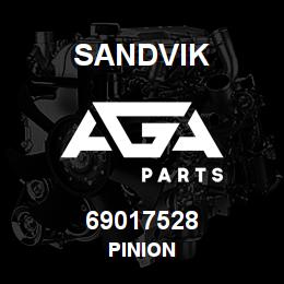 69017528 Sandvik PINION | AGA Parts