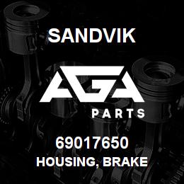 69017650 Sandvik HOUSING, BRAKE | AGA Parts