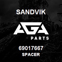 69017667 Sandvik SPACER | AGA Parts