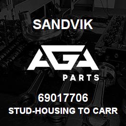 69017706 Sandvik STUD-HOUSING TO CARRIER | AGA Parts
