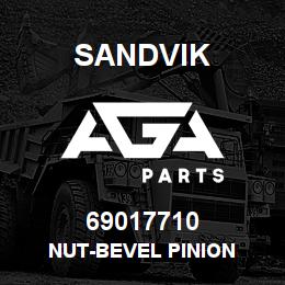 69017710 Sandvik NUT-BEVEL PINION | AGA Parts