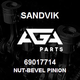 69017714 Sandvik NUT-BEVEL PINION | AGA Parts