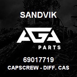 69017719 Sandvik CAPSCREW - DIFF. CASE | AGA Parts