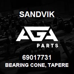 69017731 Sandvik BEARING CONE, TAPERED ROLLER | AGA Parts