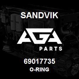 69017735 Sandvik O-RING | AGA Parts