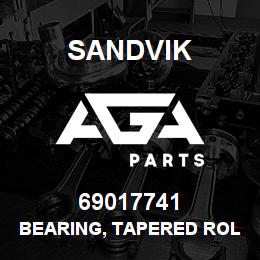 69017741 Sandvik BEARING, TAPERED ROLLER | AGA Parts
