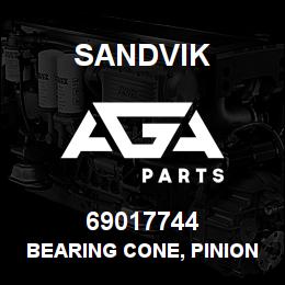 69017744 Sandvik BEARING CONE, PINION | AGA Parts