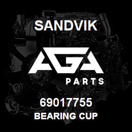 69017755 Sandvik BEARING CUP | AGA Parts
