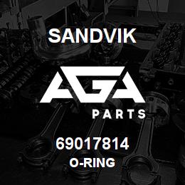 69017814 Sandvik O-RING | AGA Parts