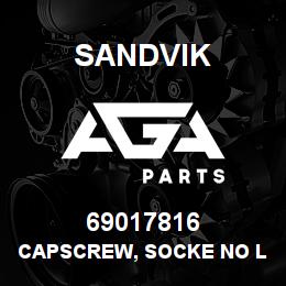 69017816 Sandvik CAPSCREW, SOCKE NO LONGER AVAIL OP | AGA Parts