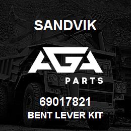 69017821 Sandvik BENT LEVER KIT | AGA Parts