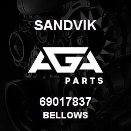 69017837 Sandvik BELLOWS | AGA Parts