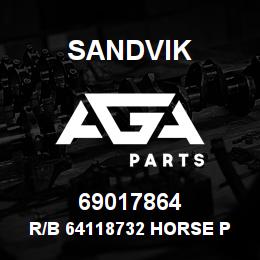 69017864 Sandvik R/B 64118732 HORSE POWER LIMITER RB | AGA Parts