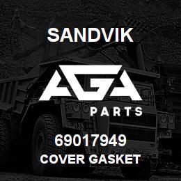 69017949 Sandvik COVER GASKET | AGA Parts