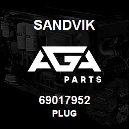 69017952 Sandvik PLUG | AGA Parts