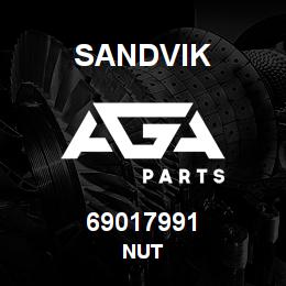 69017991 Sandvik NUT | AGA Parts