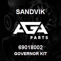 69018002 Sandvik GOVERNOR KIT | AGA Parts