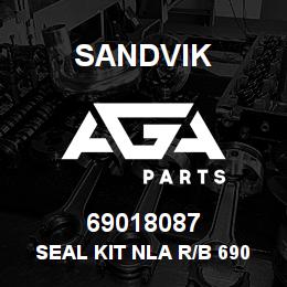 69018087 Sandvik SEAL KIT NLA R/B 69018047 RB | AGA Parts