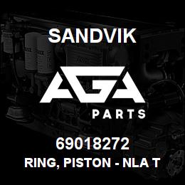 69018272 Sandvik RING, PISTON - NLA T-TEXT | AGA Parts