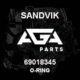 69018345 Sandvik O-RING | AGA Parts