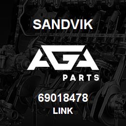 69018478 Sandvik LINK | AGA Parts