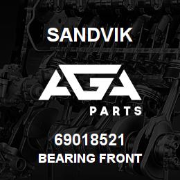 69018521 Sandvik BEARING FRONT | AGA Parts