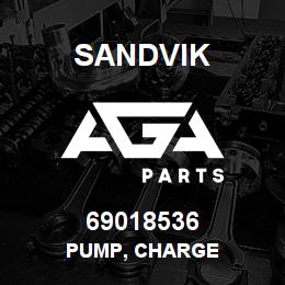 69018536 Sandvik PUMP, CHARGE | AGA Parts